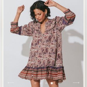 Cleobella Reign mini dress NWT